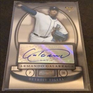 Armando Galarraga Autographed Rookie Card